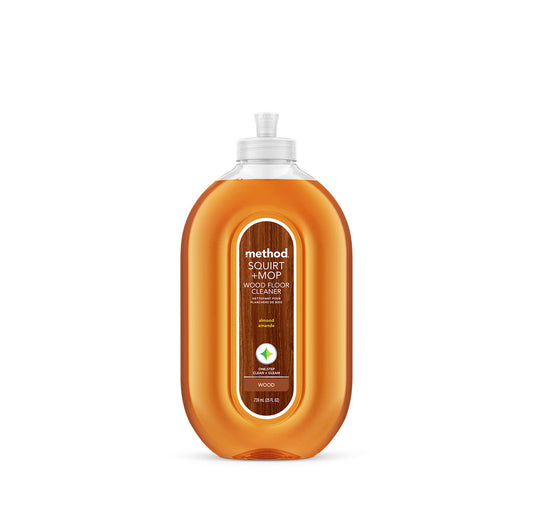 squirt + mop hardwood floor cleaner - almond, 25 fl oz