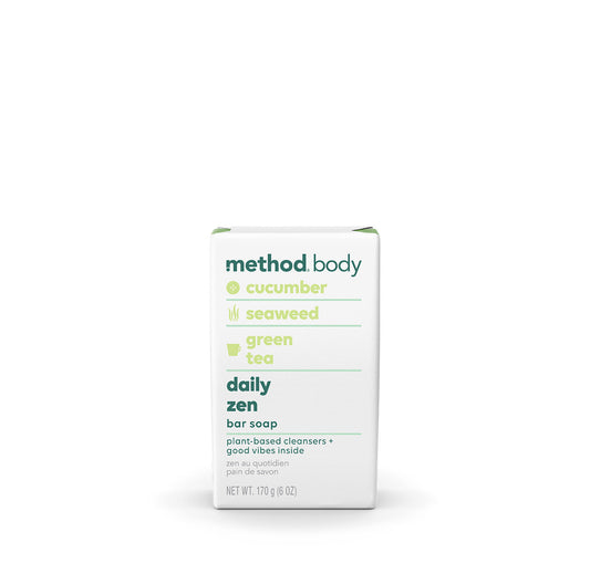 bar soap - daily zen, 6 oz