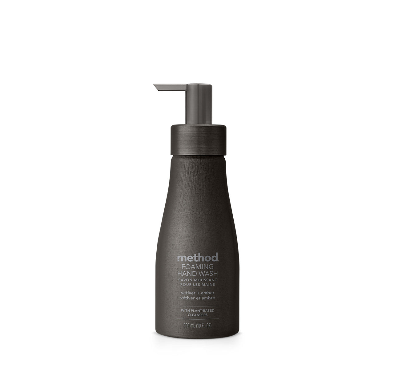 foaming hand wash - vetiver + amber, 10 fl oz