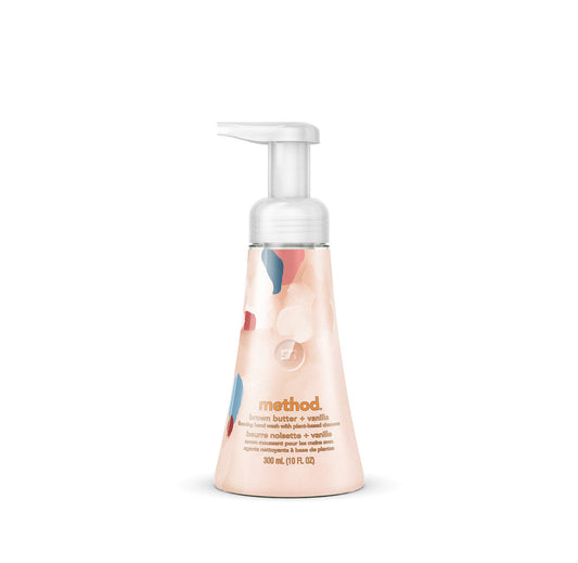 foaming hand wash - brown butter + vanilla, 10 fl oz