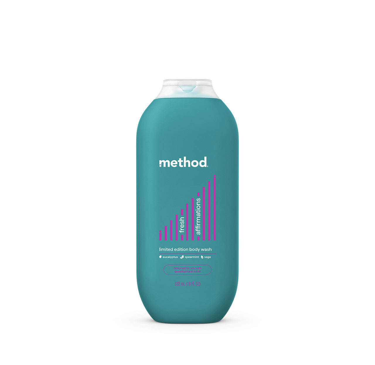 body wash - fresh affirmations, 18 fl oz
