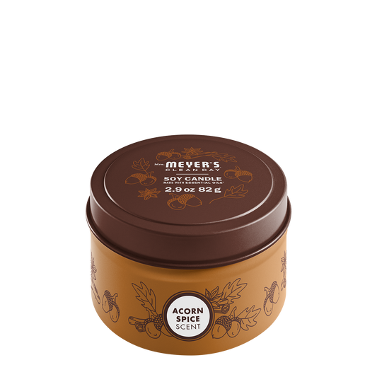 Acorn Spice Tin Candle