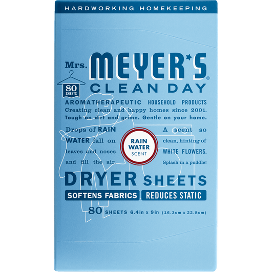 Rain Water Dryer Sheets