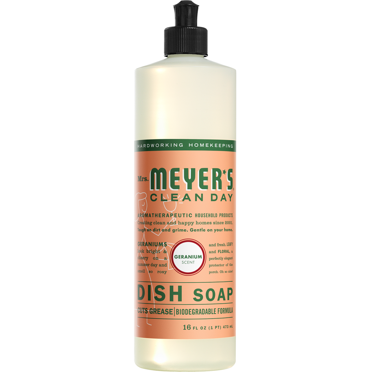 Geranium Dish Soap